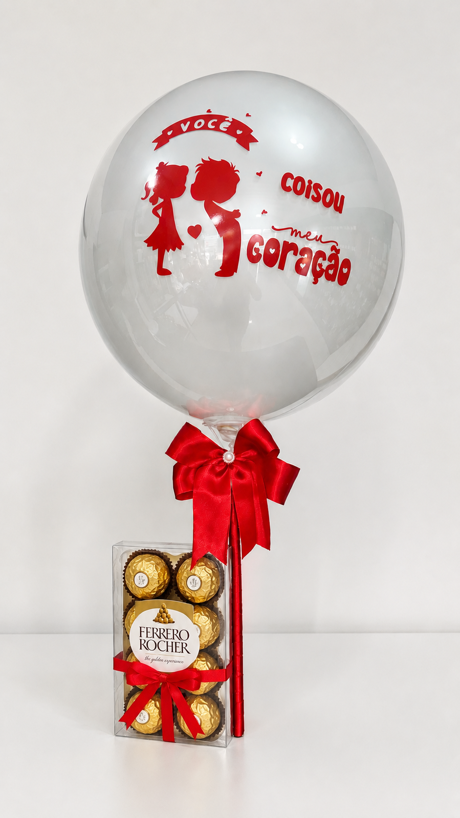 Balão personalizado + chocolate