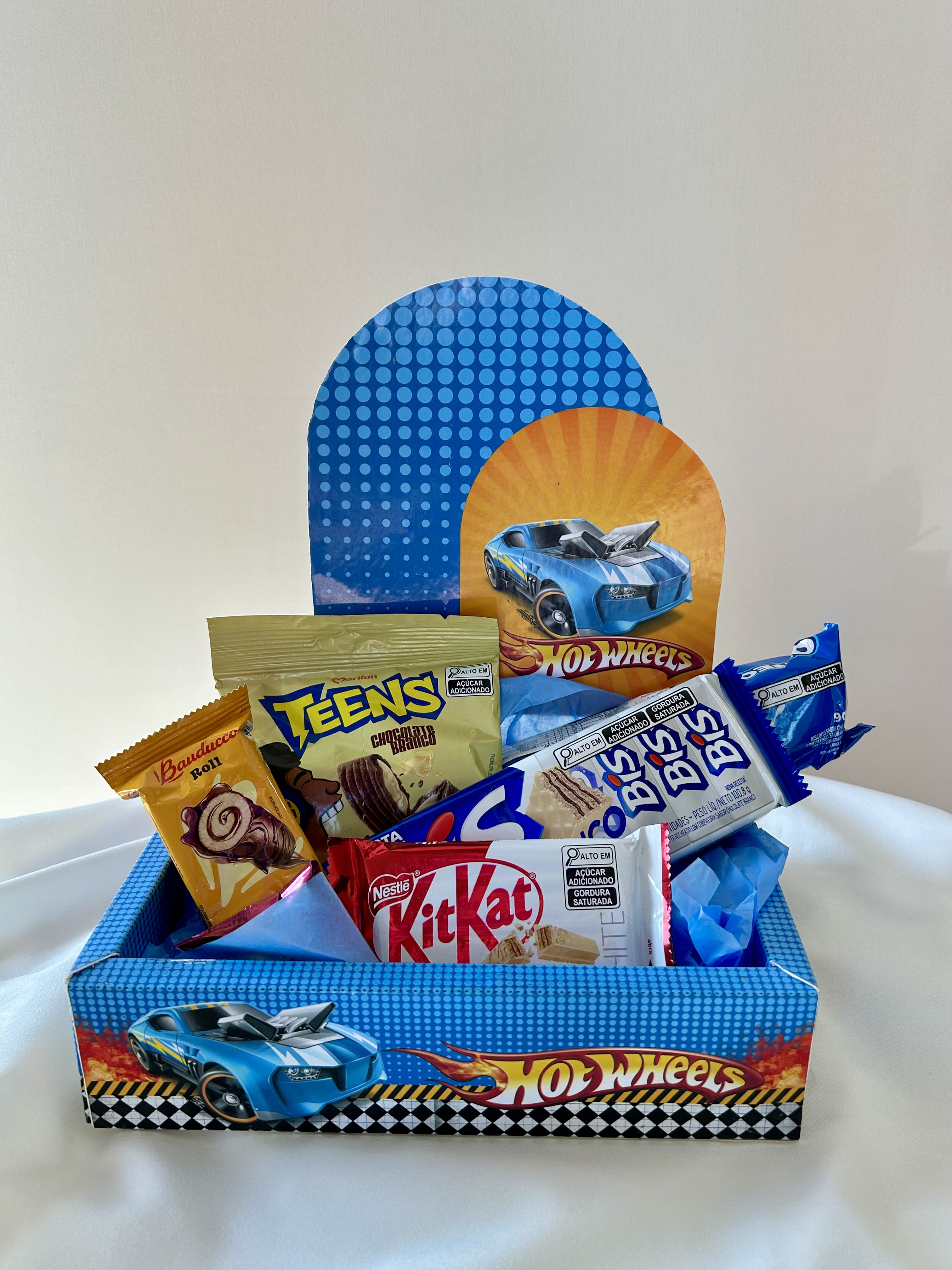 Cesta infantil do Hot Wheels