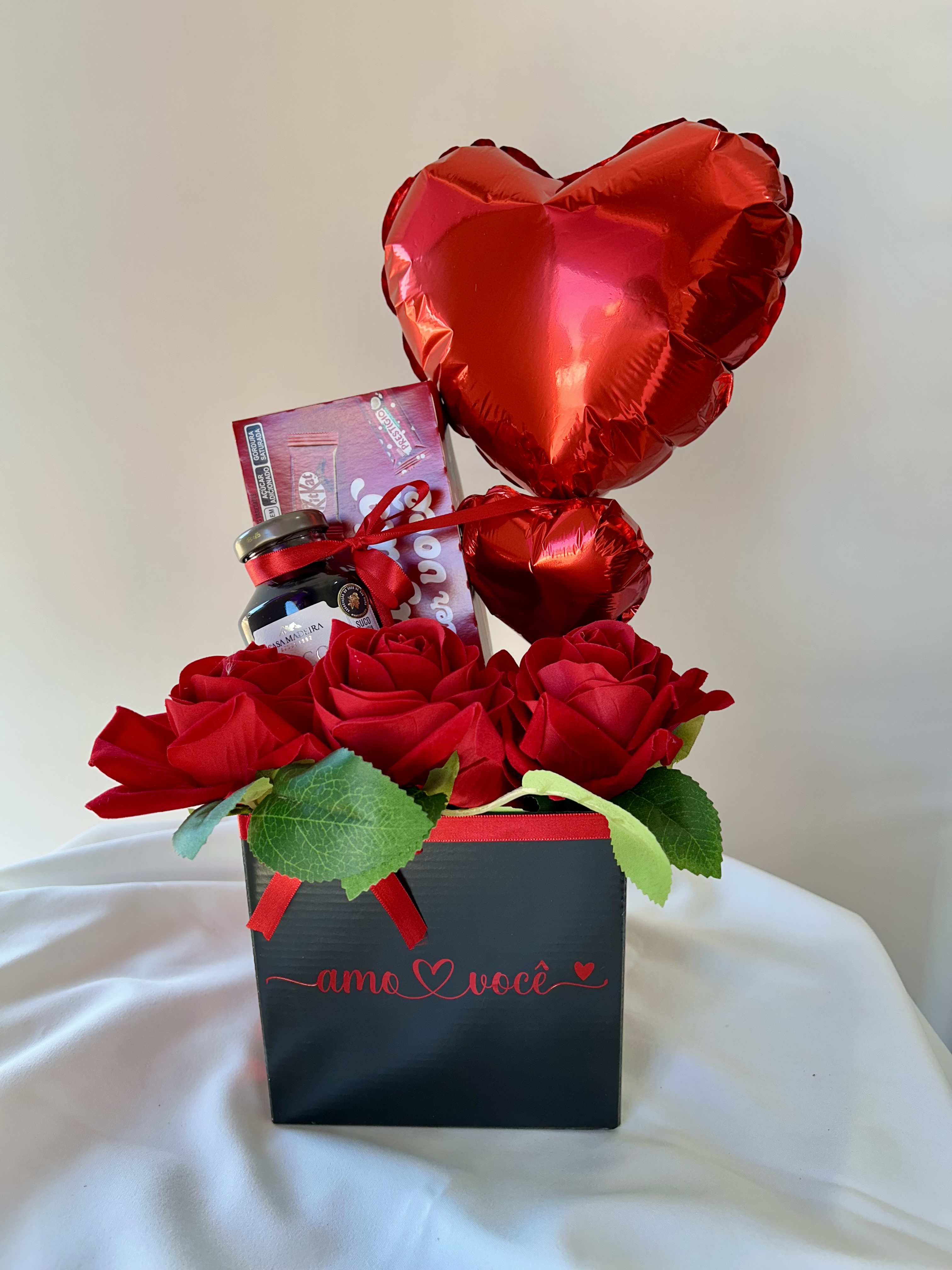 Arranjo Presente Romântico